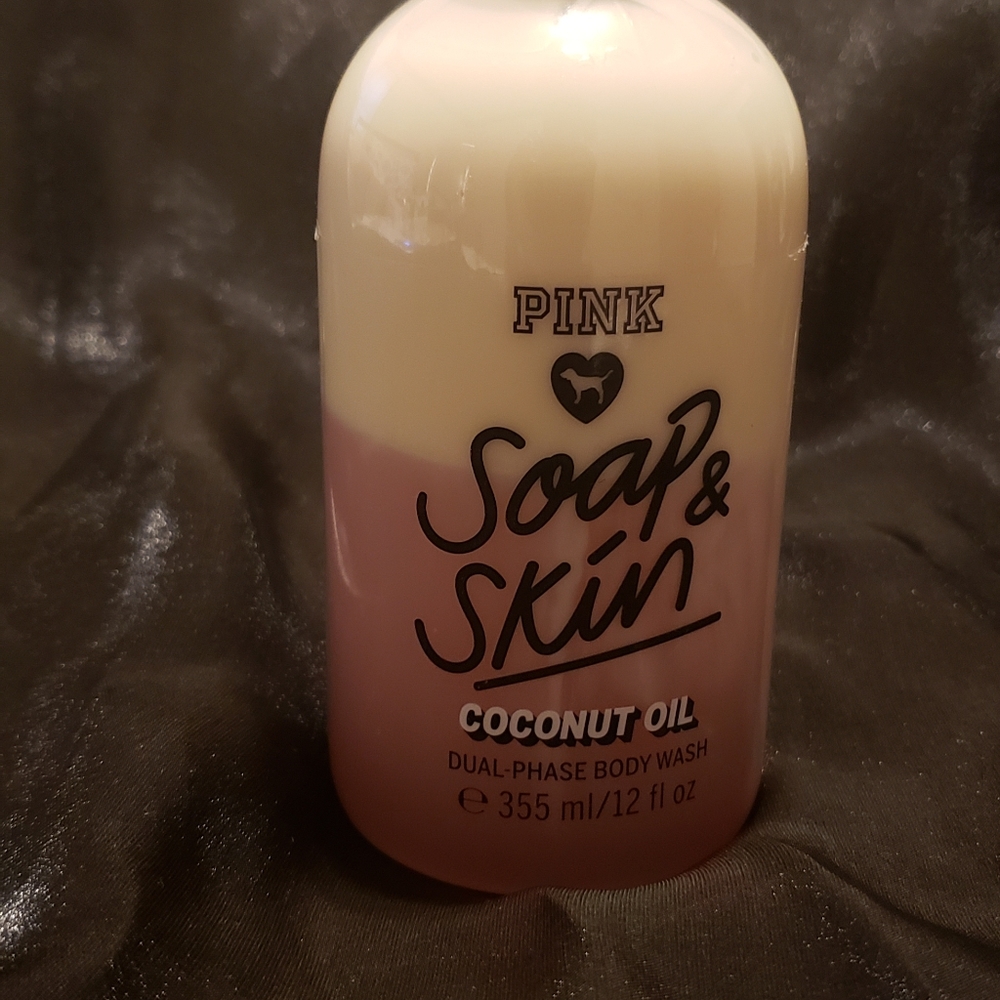 Pink Vs.  Coconut  oil Body wash